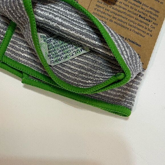 Norwex Bamboo Multipurpose Cloth Graphite/Green NWT - Picture 15 of 15